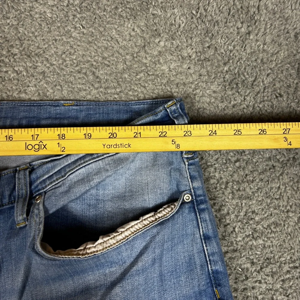 Jos A Bank Jeans Mens 46x30 Blue Excellent Straight Fit Stretch‎ Denim Casual